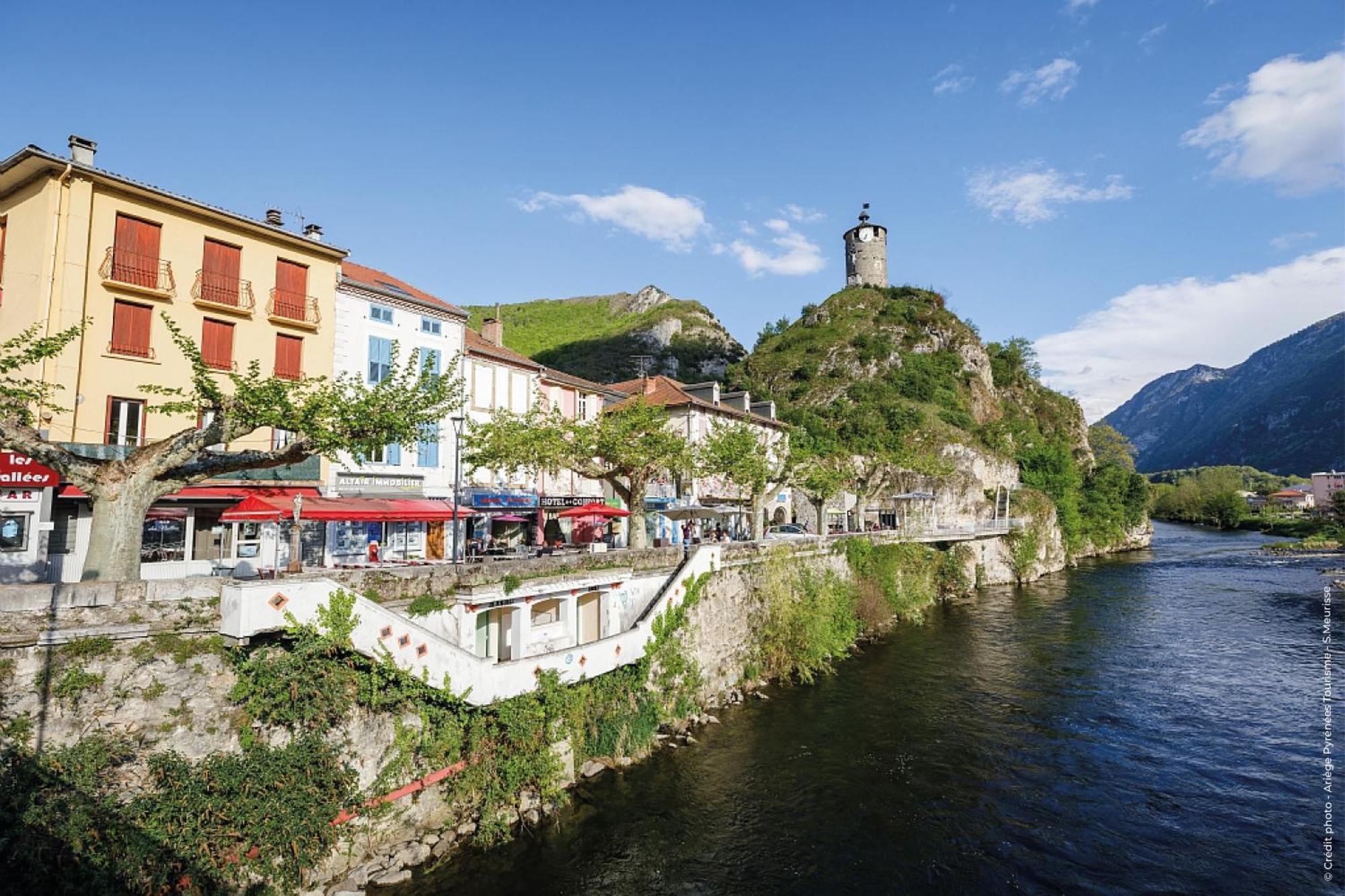 Les Gites De Sylvie Ussat Exterior foto